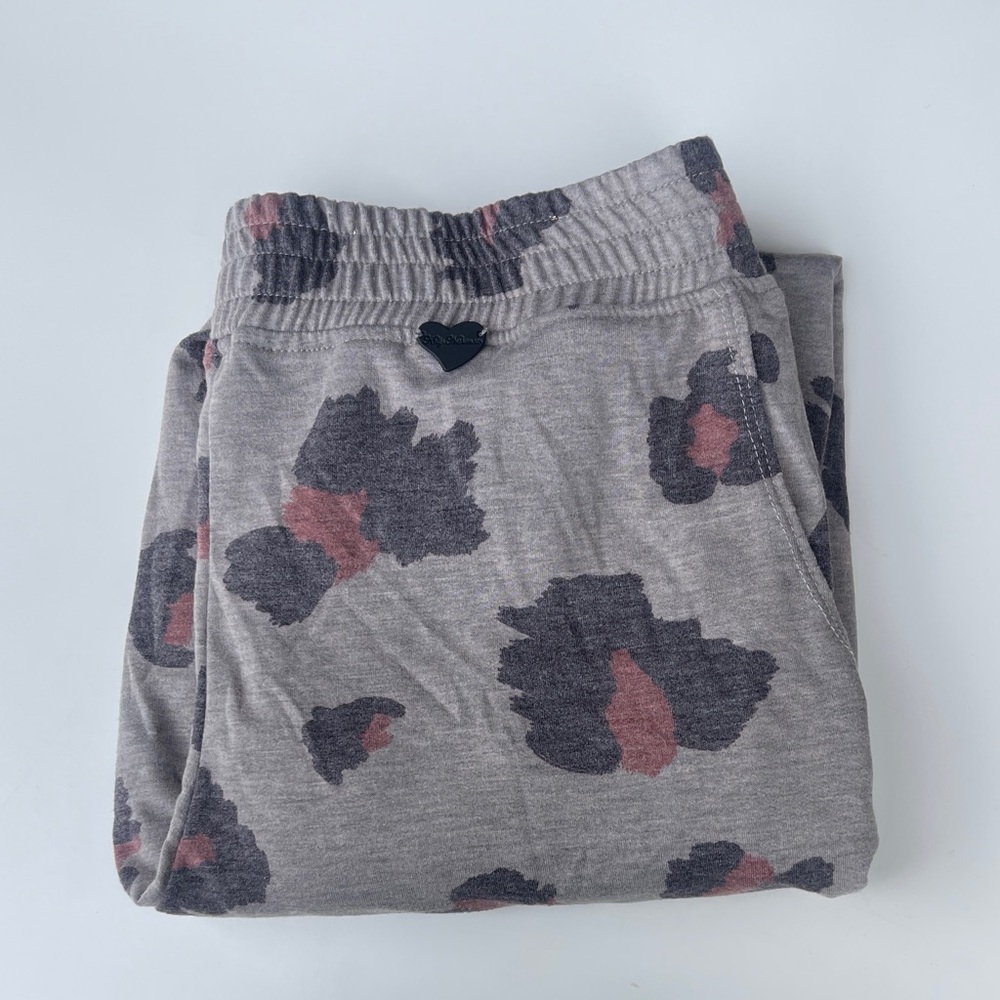 Cute Booty Lounge Gray and Pink Joggers